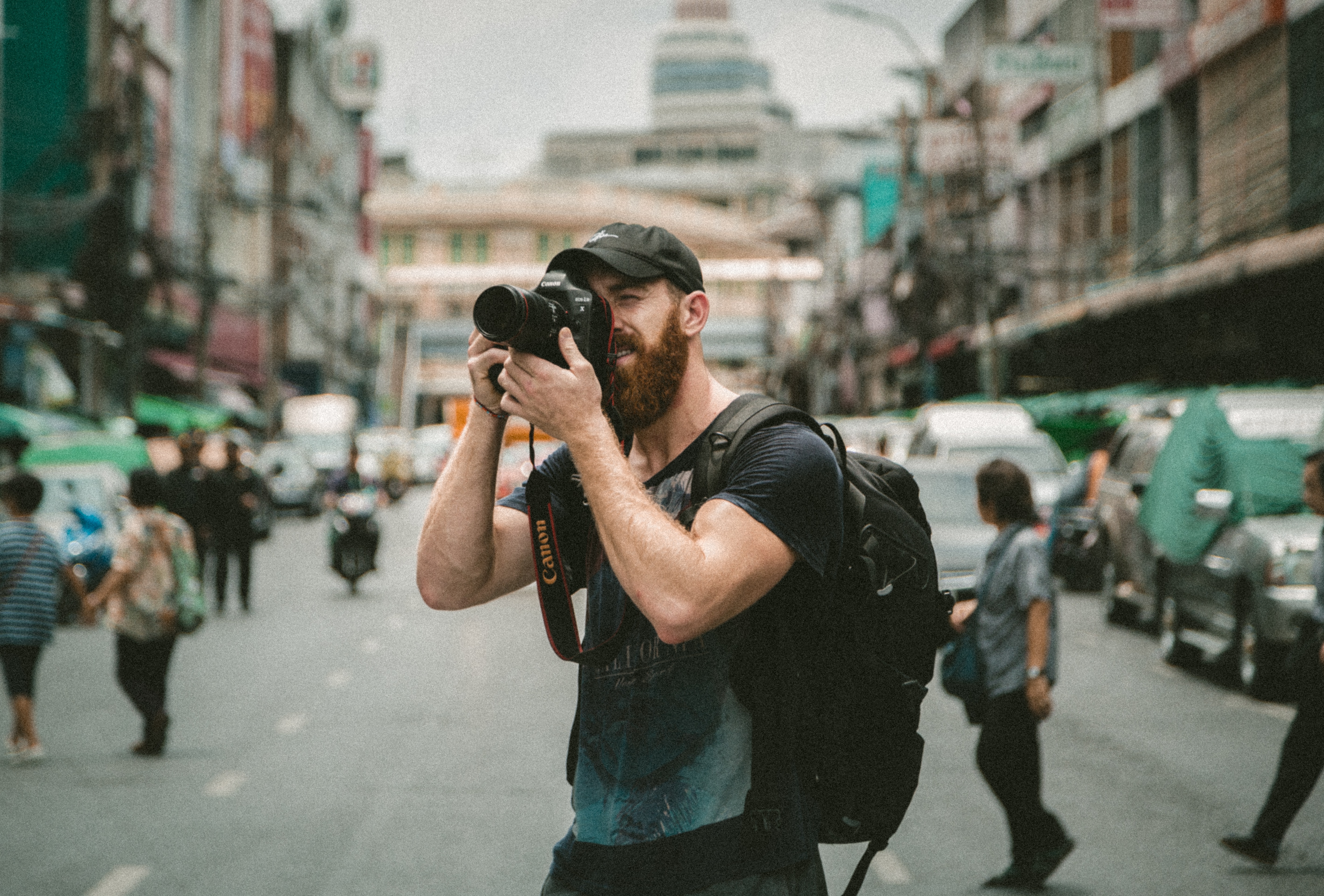 A Photographer on the streets